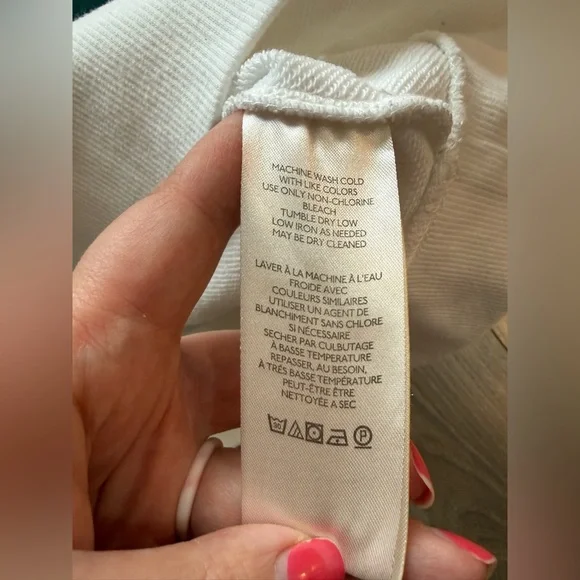 Anthropologie Maeve Crew Letter Sweatshirt - Picture 8 of 11